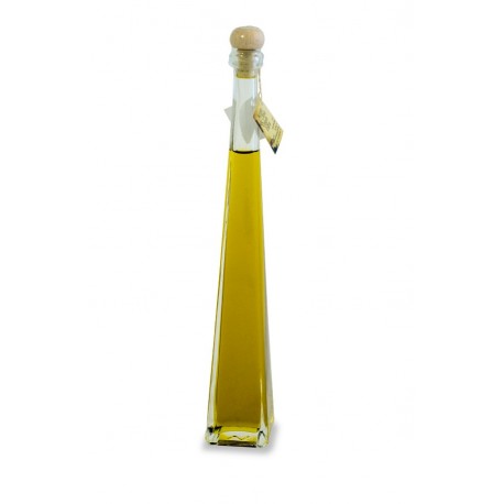 Botella aceite Oliva Virgen Extra. Cristal. Cuadrada. 100ml